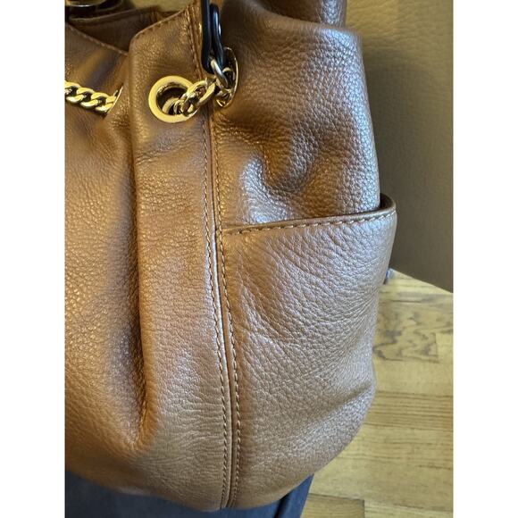 Michael Kors Jet Set large Gold Chain O-Ring Tote bag - Picture 10 of 12